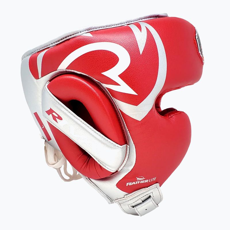 Bokso šalmas Rival RHG100 Professional Headgear red/silver/grey 4