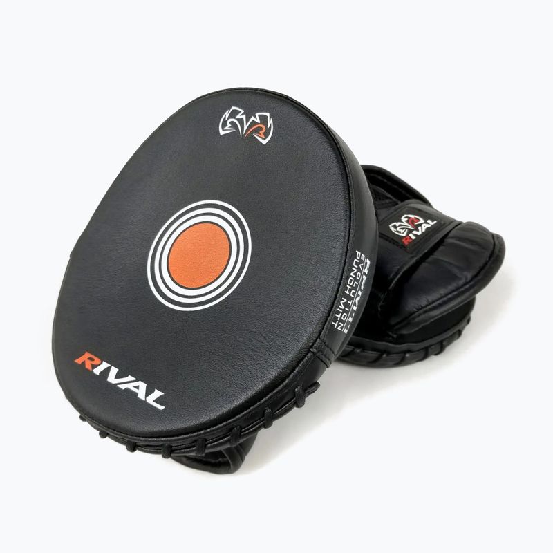Treniruočių letenos Rival RPM11 Evolution Punch Mitts black 4