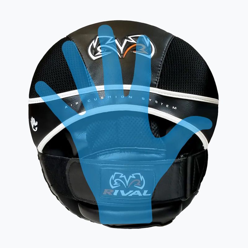 Treniruočių letenos Rival RPM3 Air Punch Mitts 2.0 black 6