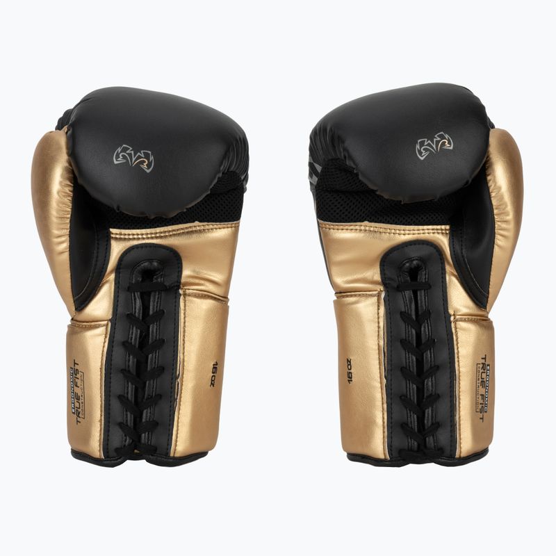 Bokso pirštinės Rival RS100 Professional black/gold 3