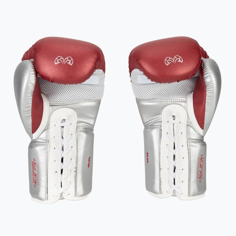 Bokso pirštinės Rival RS100 Professional red/silver 3