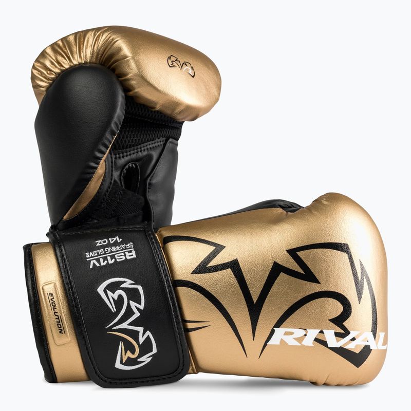 Bokso pirštinės Rival RS11V Evolution gold 2