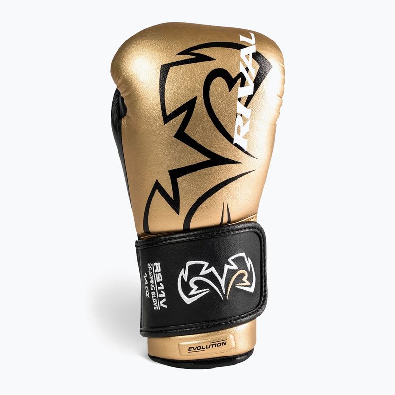 Bokso pirštinės Rival RS11V Evolution gold 3