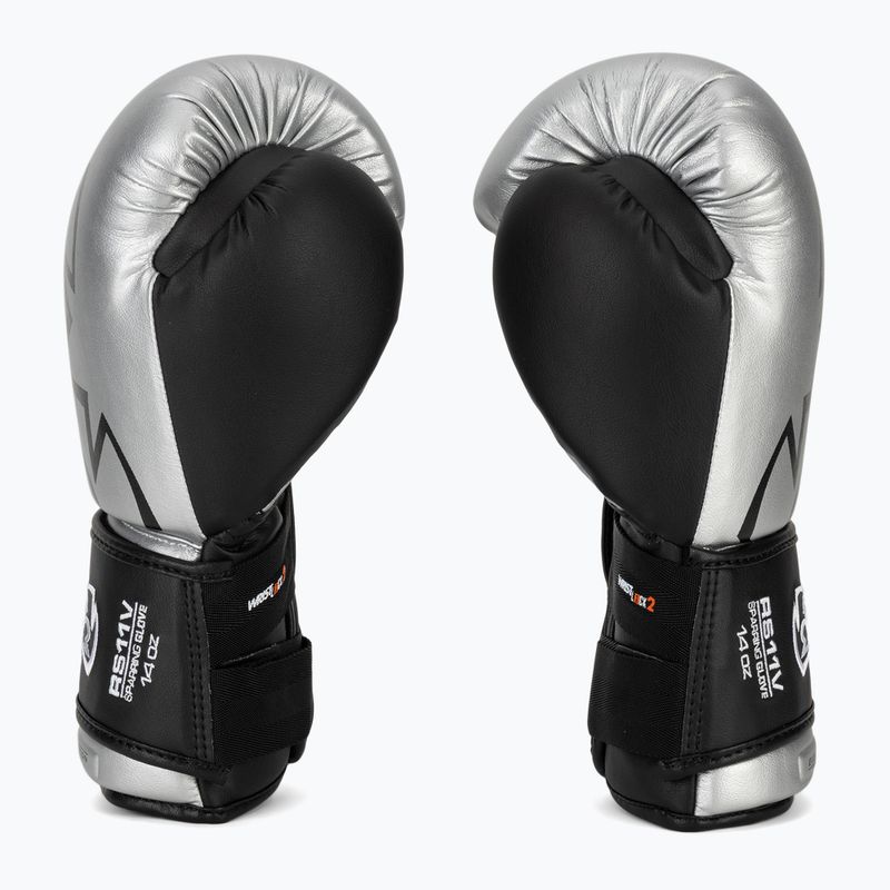 Bokso pirštinės Rival RS11V Professional silver 4