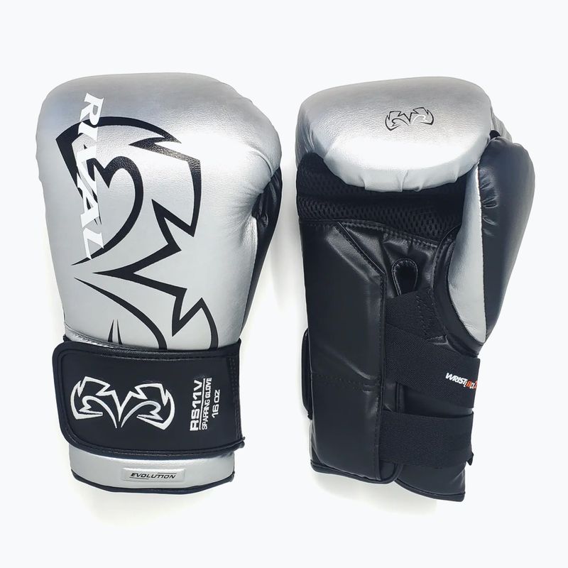 Bokso pirštinės Rival RS11V Professional silver
