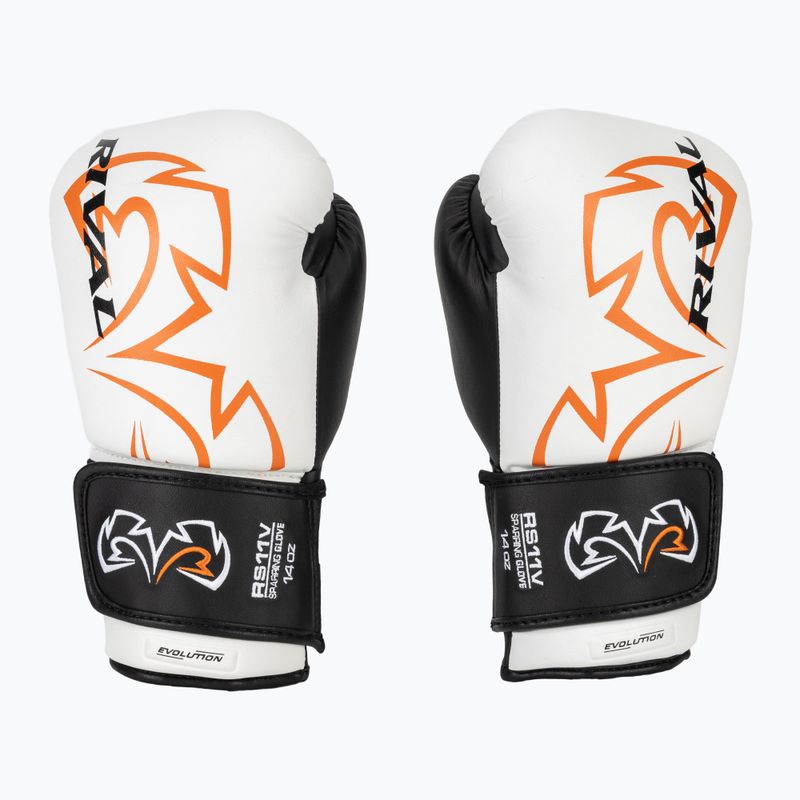 Bokso pirštinės Rival RS11V Professional white 2