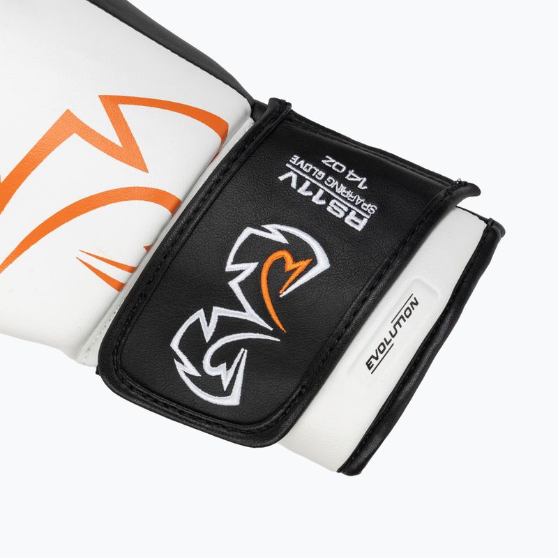 Bokso pirštinės Rival RS11V Professional white 6