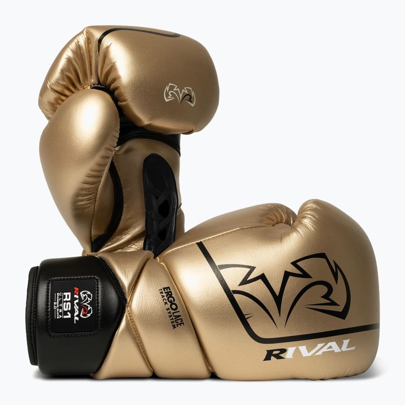 Bokso pirštinės Rival RS1 Ultra Sparring 2.0 gold 3