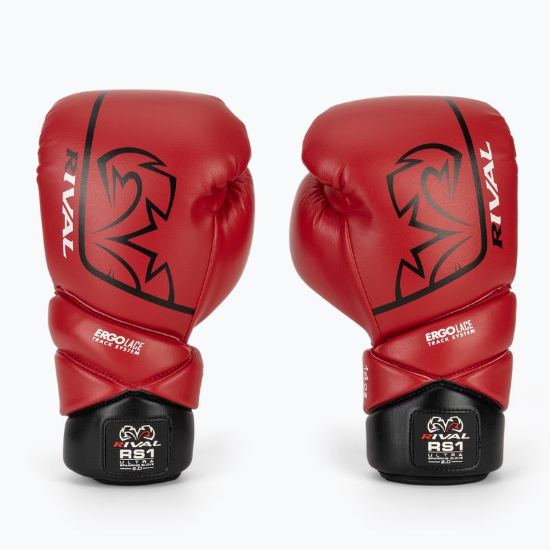 Bokso pirštinės Rival RS1 Ultra Sparring 2.0 red 2