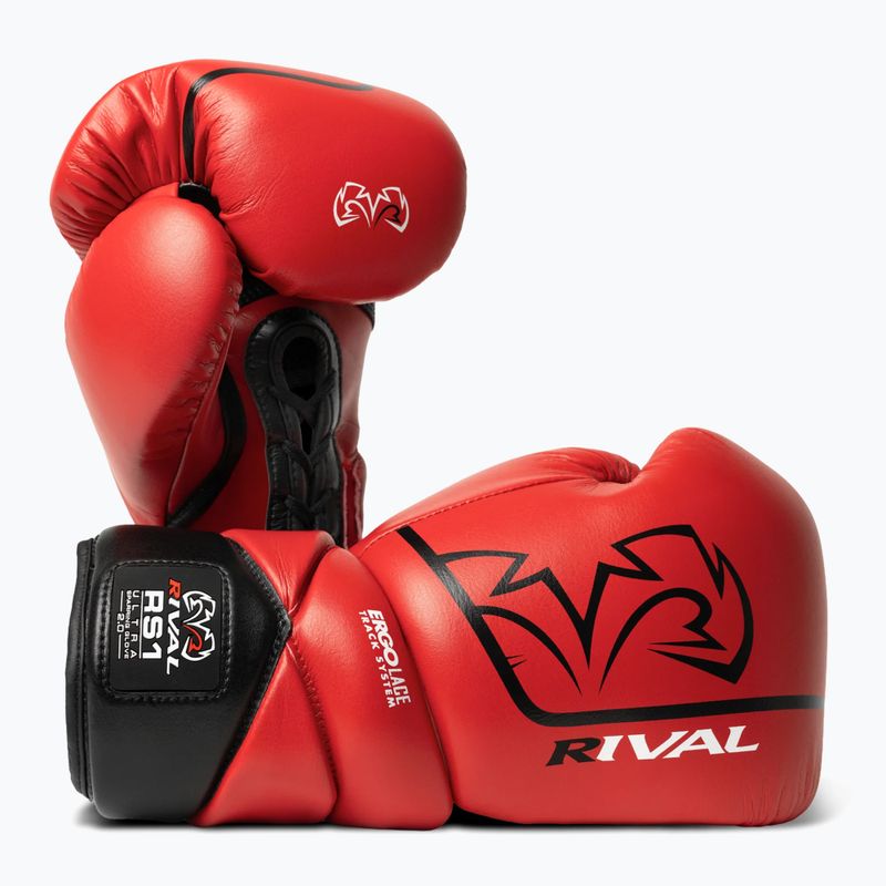 Bokso pirštinės Rival RS1 Ultra Sparring 2.0 red 2