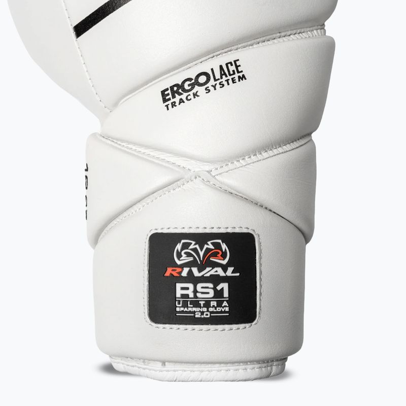Bokso pirštinės Rival RS1 Ultra Sparring 2.0 white 3