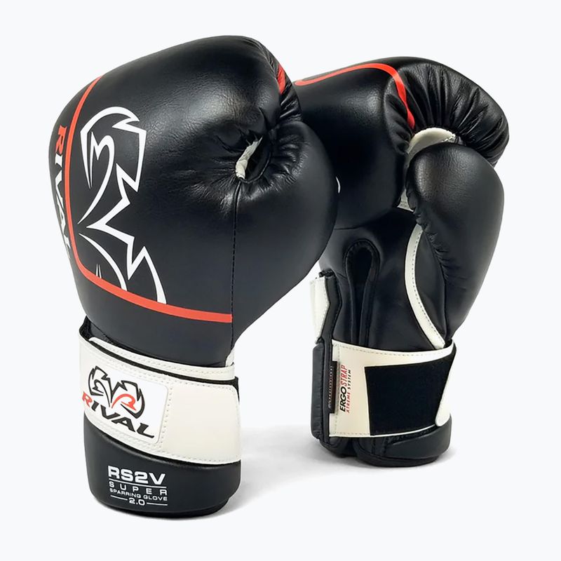 Bokso pirštinės Rival Super Sparring 2.0 black 6