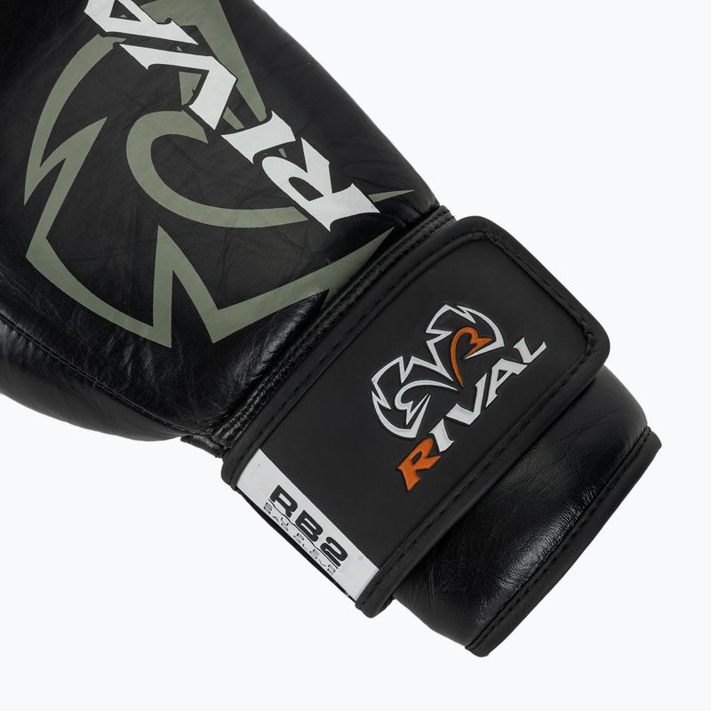 Bokso pirštinės Rival RB2 Super Bag 2.0 black 6