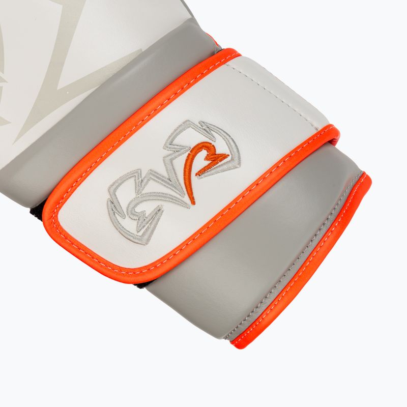 Bokso pirštinės Rival Impulse Sparring Gloves Gants white/orange 6