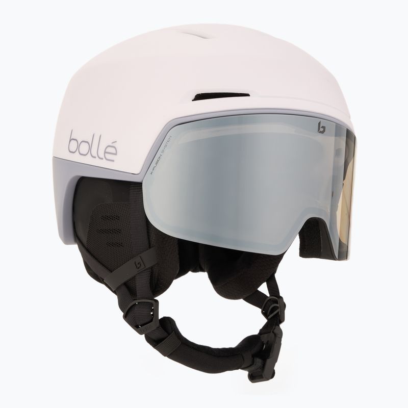 Slidinėjimo šalmas Bollé X-Fusion white lilac matte/photochromic gun