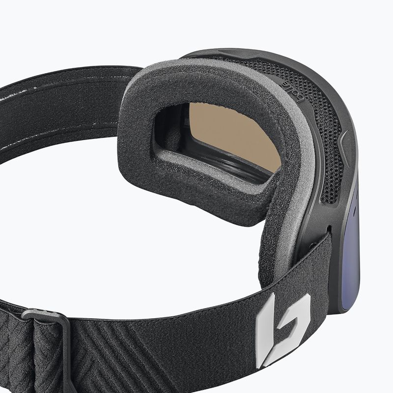 Slidinėjimo akiniai Bollé Nevada Small black matte/bronze blue 2