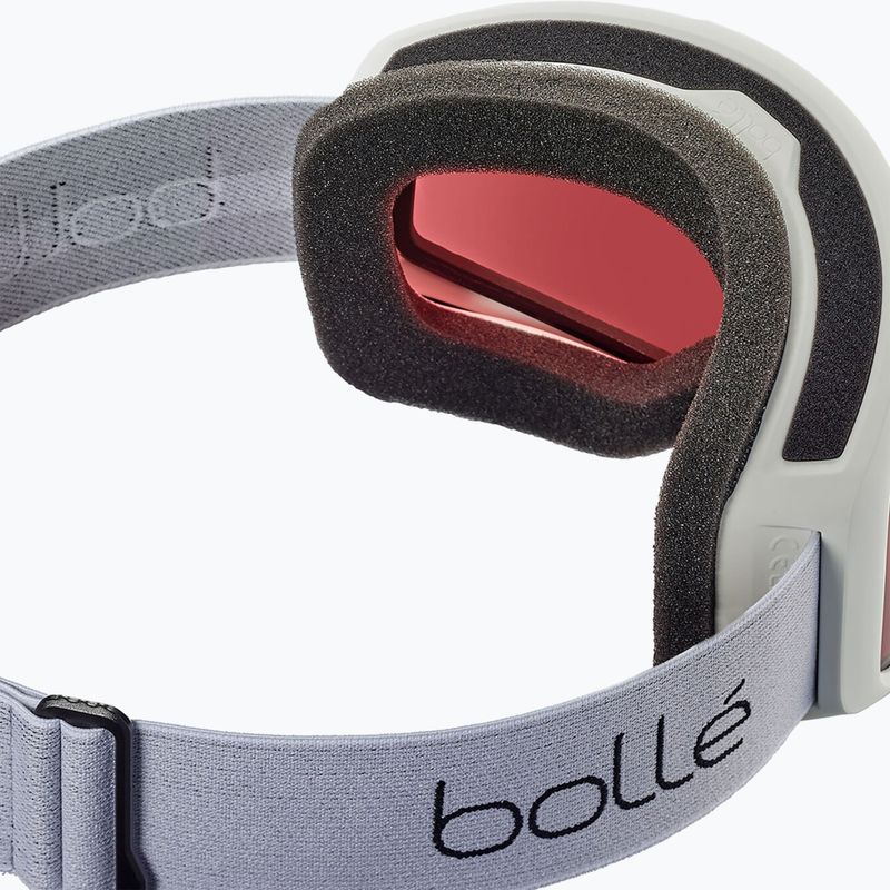 Slidinėjimo akiniai Bollé Bedrock white matte/vermillon 2