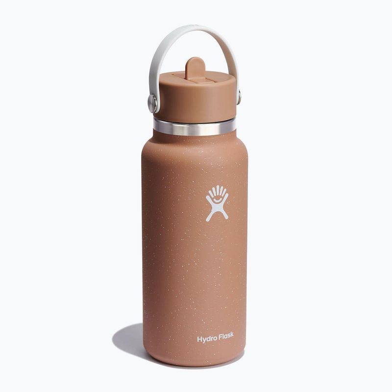 Turistinis butelis Hydro Flask Wide Flex Straw Cap 945 ml sandy 2