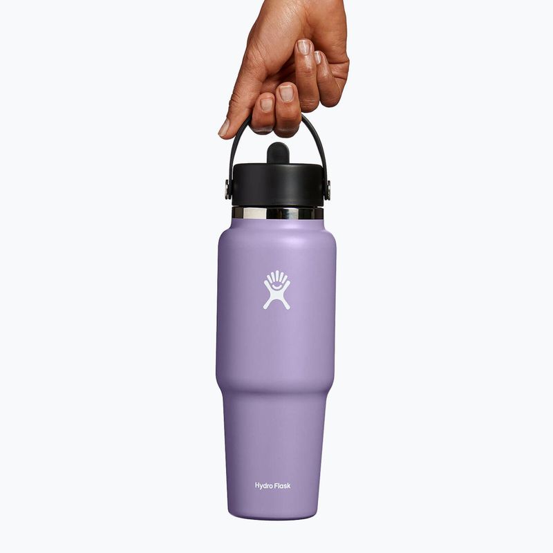 "Hydro Flask Wide Flex Straw" kelioninis terminis butelis 945 ml moonshadow 3