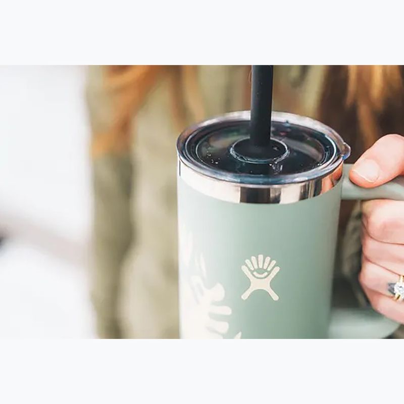 Dangtelis Hydro Flask Medium Press-In All Around Tumbler Straw Lid clear 4