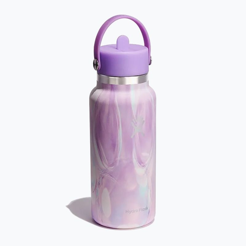 Terminis butelis Hydro Flask Wide Flex Straw Cap Jelly 945 ml purple swirl 2