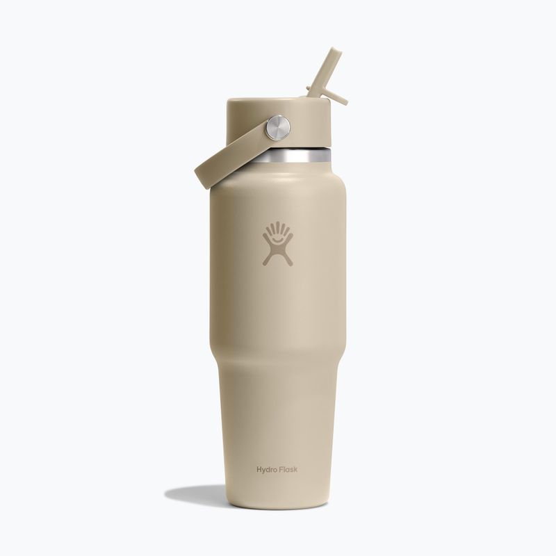 Terminis butelis Hydro Flask Wide Flex Straw Travel 945 ml oat