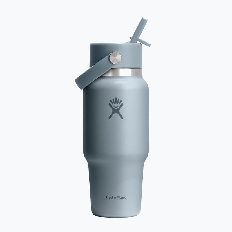Termo gertuvė Hydro Flask Wide Flex Straw Travel 621 ml shale grey