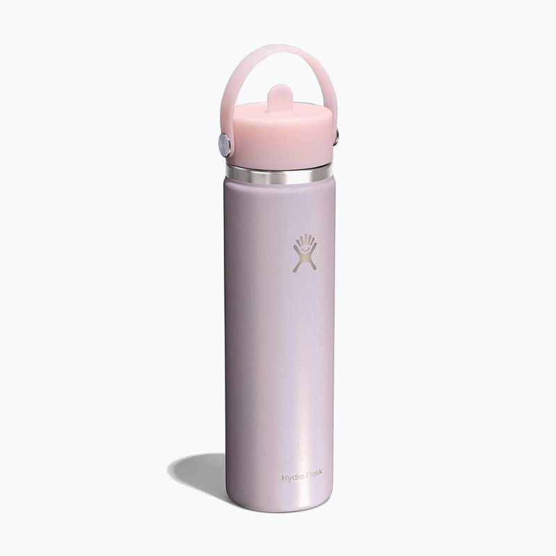 Termo gertuvė Hydro Flask Wide Mouth with Flex Straw Cap 710 ml glimmer pink 2