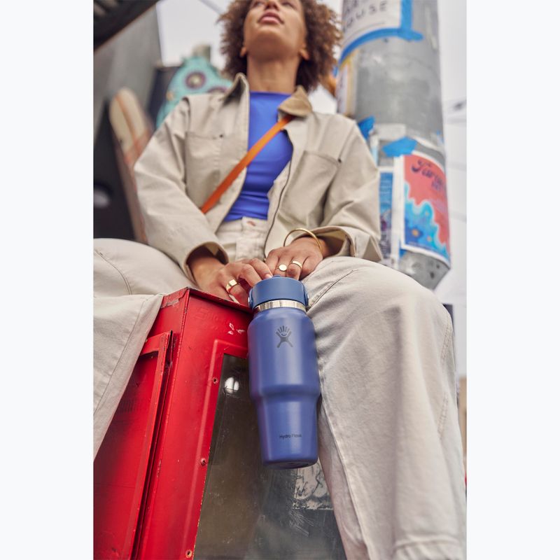 Termo gertuvė Hydro Flask Wide Flex Straw Travel 621 ml Capri Blue 4