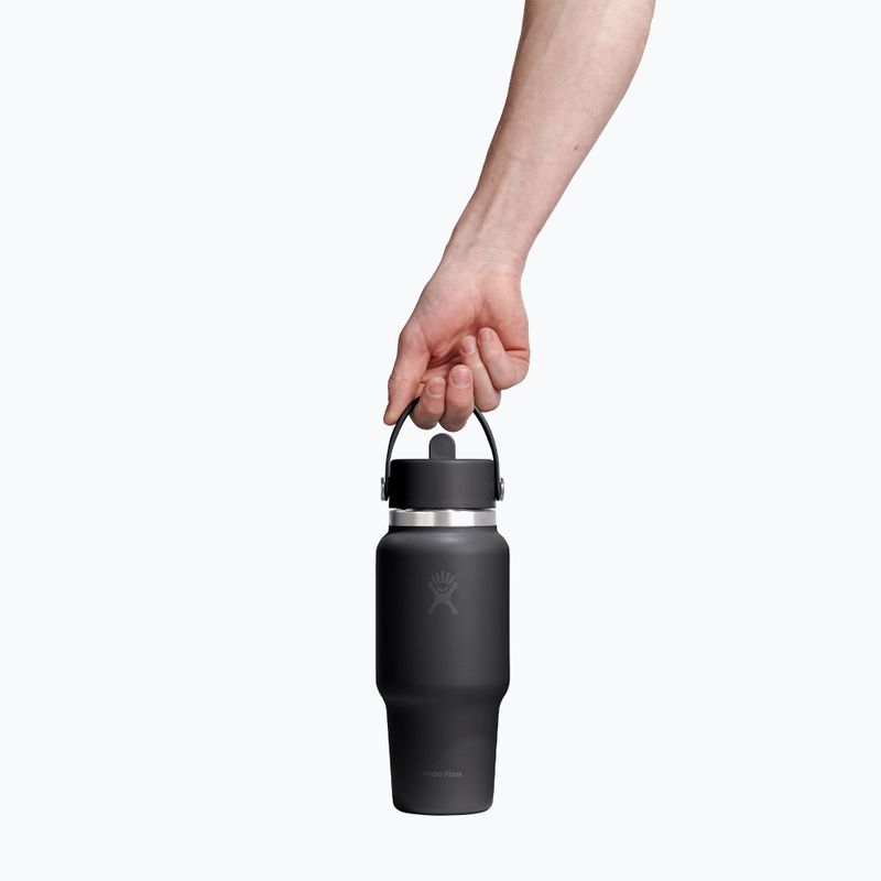 Termo gertuvė Hydro Flask Wide Flex Straw Travel 621 ml black 3