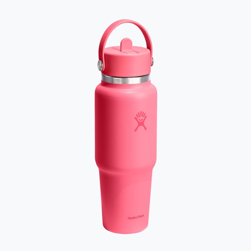 Termo gertuvė Hydro Flask Wide Flex Straw Travel 946 ml popstar pink 2