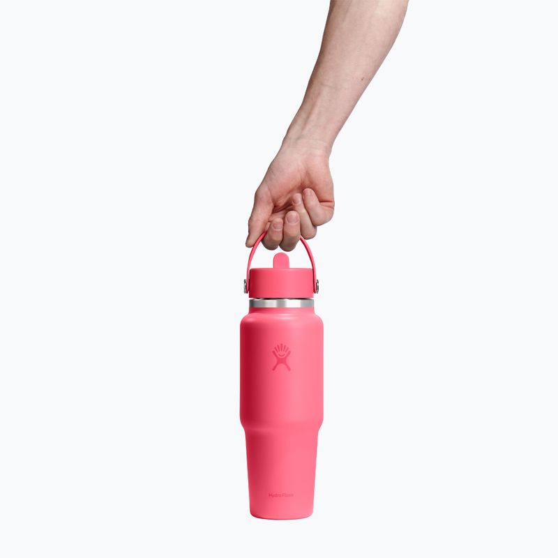 Termo gertuvė Hydro Flask Wide Flex Straw Travel 946 ml popstar pink 3