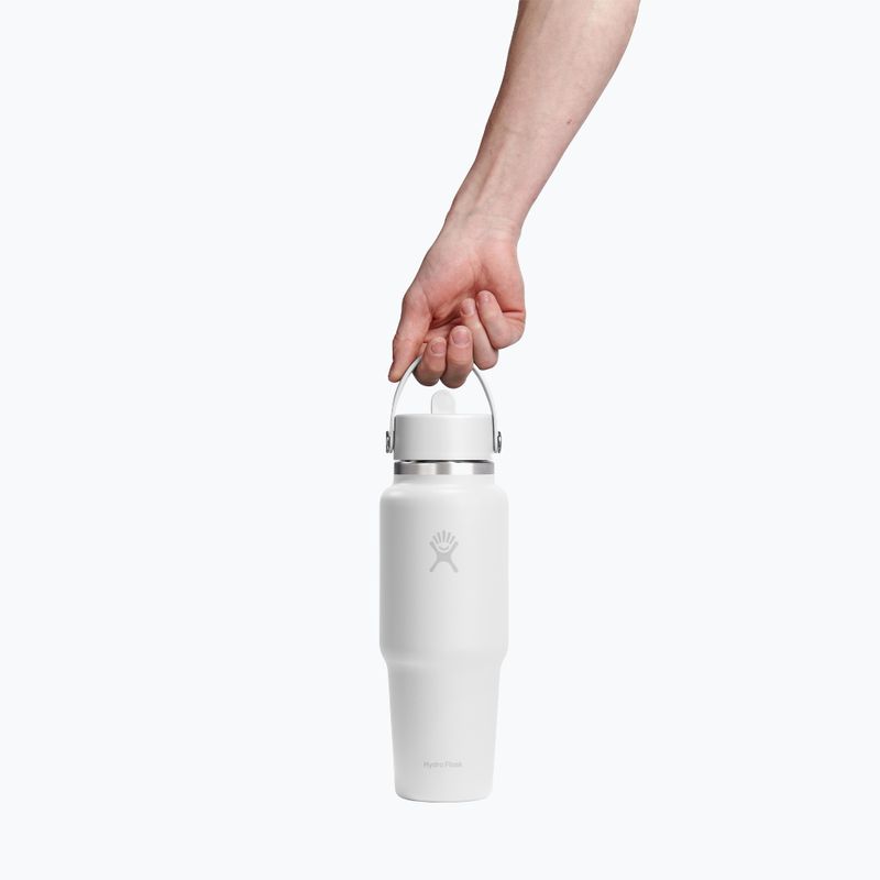 Termo gertuvė Hydro Flask Wide Flex Straw Travel 946 ml white 3