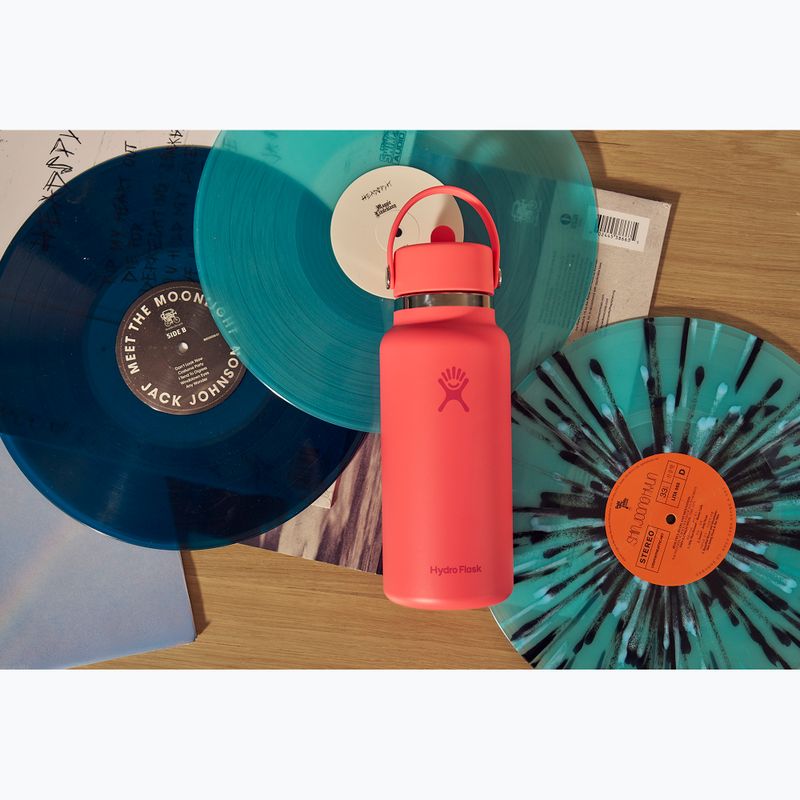 Termo gertuvė Hydro Flask Wide Flex Straw 946 ml popstar pink 4
