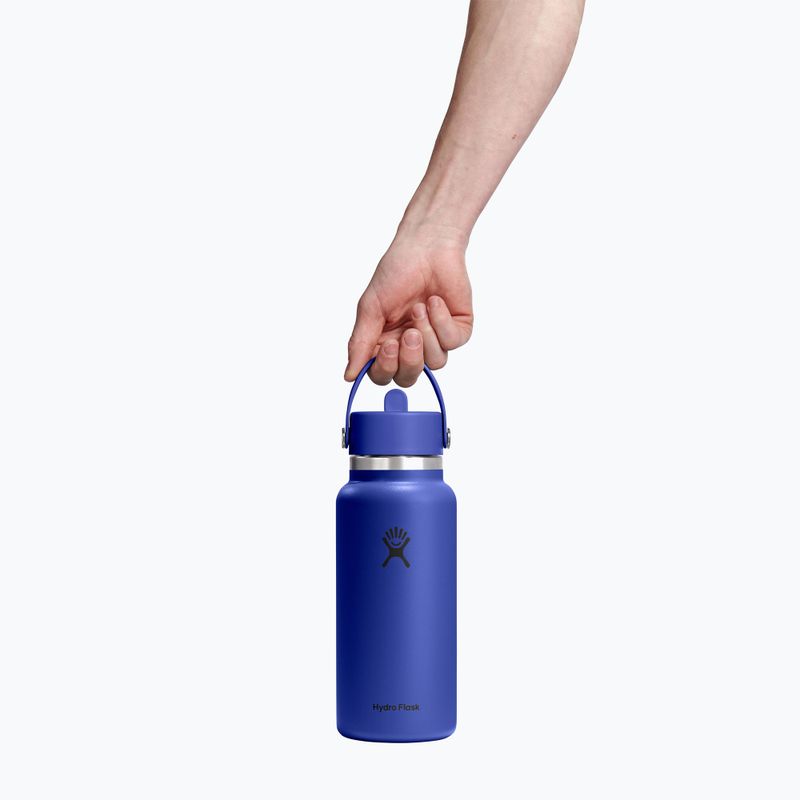 Termo gertuvė Hydro Flask Wide Flex Straw 946 ml capri blue 3