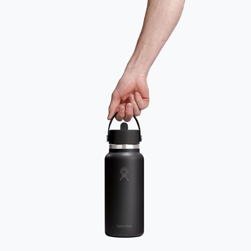 Termo gertuvė Hydro Flask Wide Flex Straw 946 ml black 3