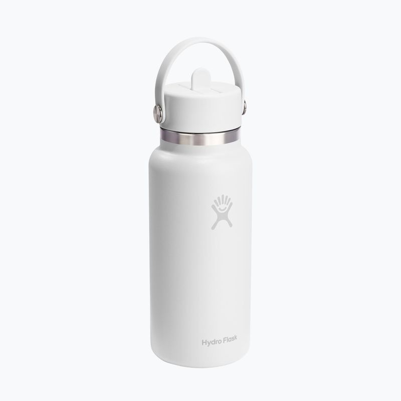 Termo gertuvė Hydro Flask Wide Flex Straw 946 ml white 2