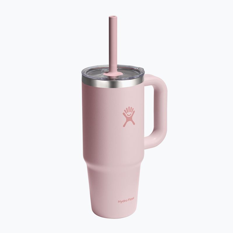 Puodelis Hydro Flask Travel Tumbler Clear Lid 710 ml trillium 2