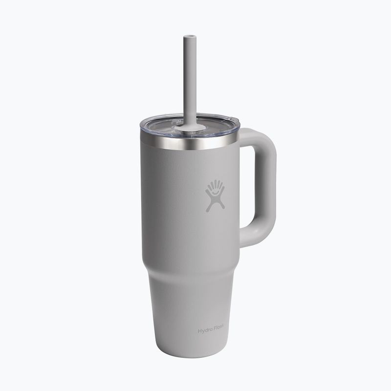 Puodelis Hydro Flask Travel Tumbler Clear Lid 710 ml birch 2