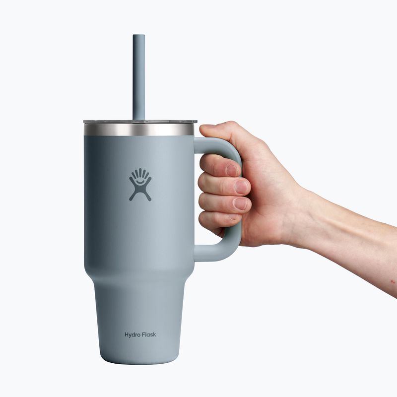 Termo puodelis Hydro Flask Travel Tumbler Clear LID 945 ml shale grey 5
