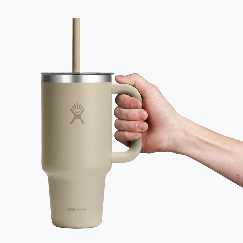 Termo puodelis Hydro Flask Travel Tumbler Clear LID 945 ml oat 5