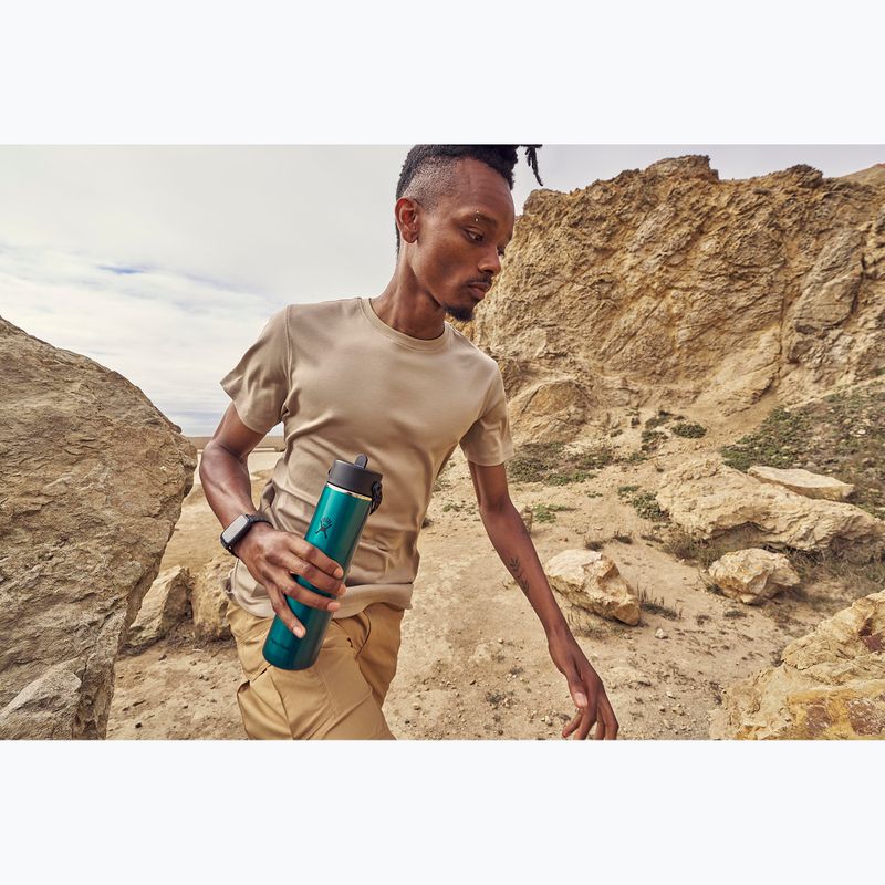 Termo gertuvė Hydro Flask Lightweight Wide Flex Straw 710 ml emerald green 5