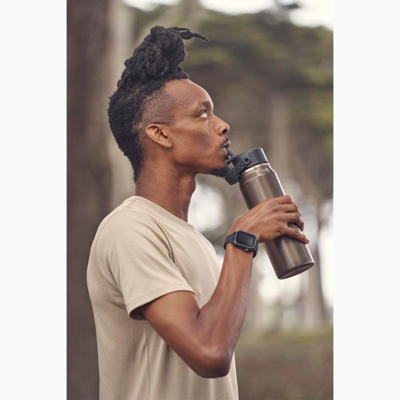 Termo gertuvė Hydro Flask Lightweight Wide Flex Straw 946 ml cap obsidian 6