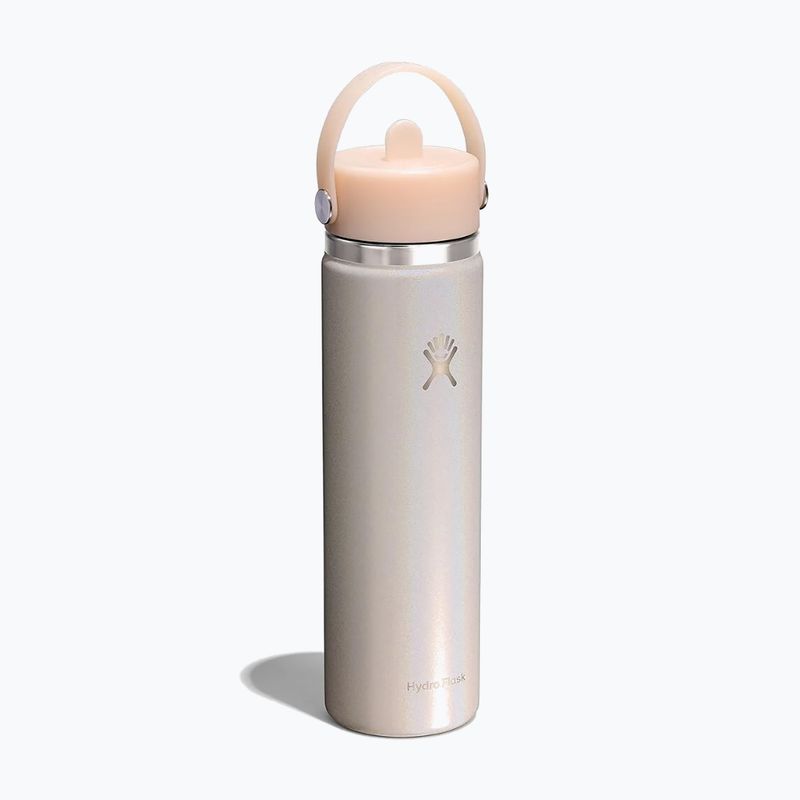 Termo gertuvė Hydro Flask Wide Mouth with Flex Straw Cap 710 ml glimmer cream 2