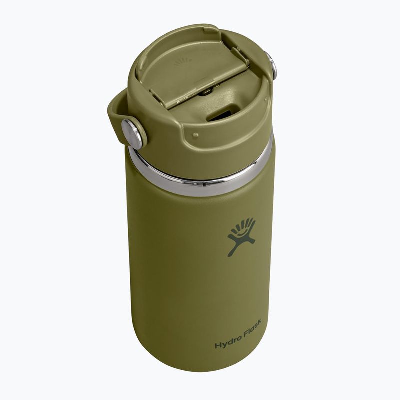 Termosas Hydro Flask Travel Mug Flip Sip 473 ml palmer green 5