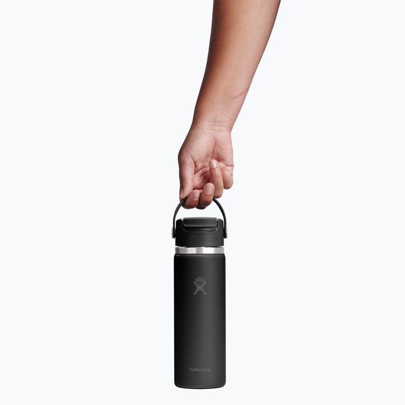 Termosas Hydro Flask Travel Mug Flip Sip Cap 590 ml black 3