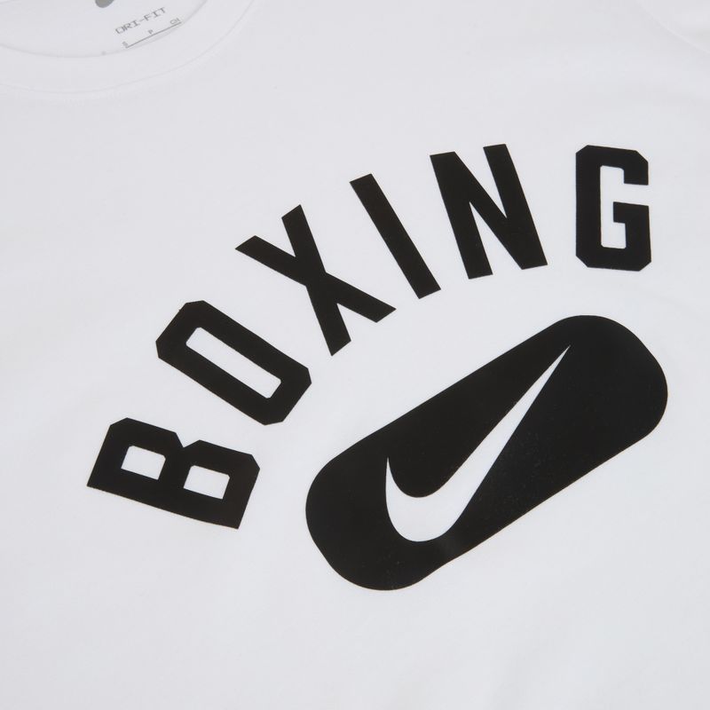 Vyriški treniruočių marškinėliai Nike Boxing Disc DFC white/black 3