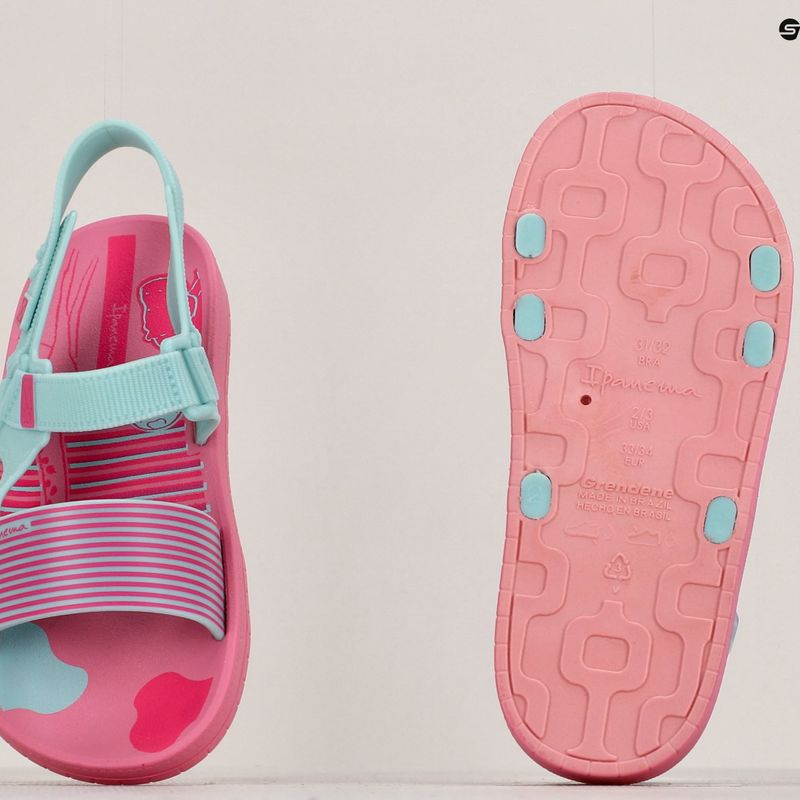 Ipanema Recreio Papete Vaikiški sandalai rožinės spalvos 26883-AD245 13