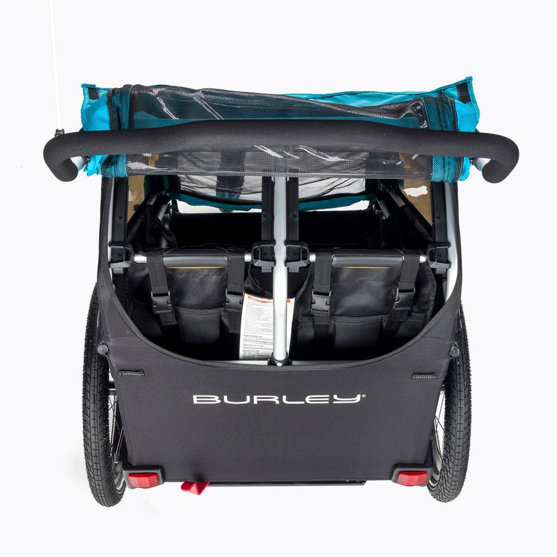 Burley D'Lite X dviguba dviračių priekaba juoda BU-938101 4