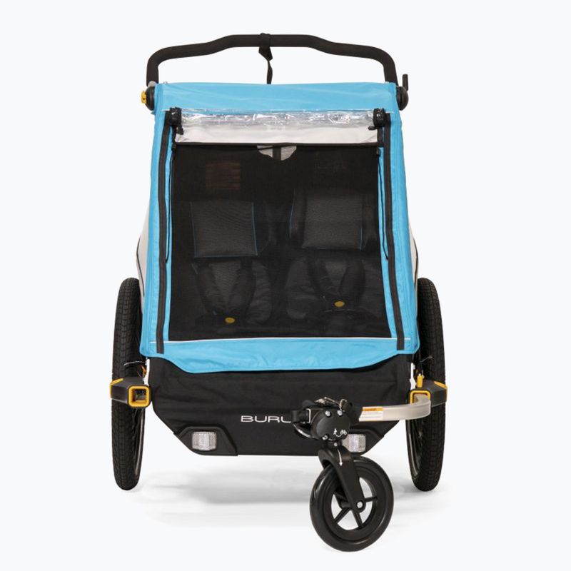 Burley D'Lite X dviguba dviračių priekaba juoda BU-938101 8